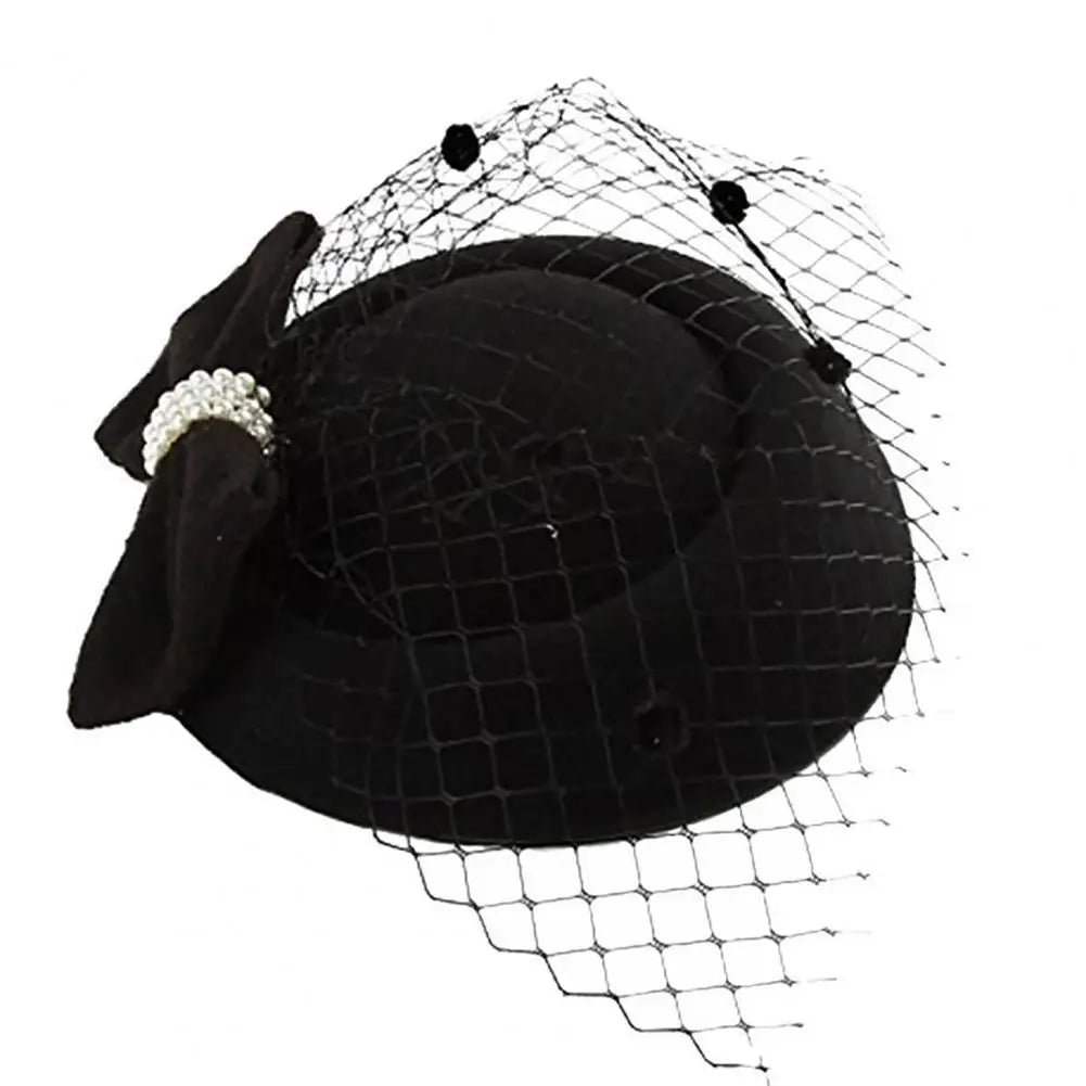 Buckley Pearly Mesh Fascinator
