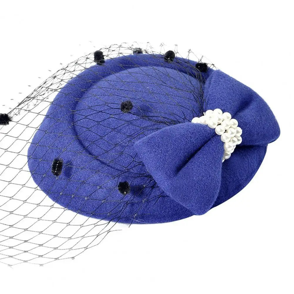 Buckley Pearly Mesh Fascinator