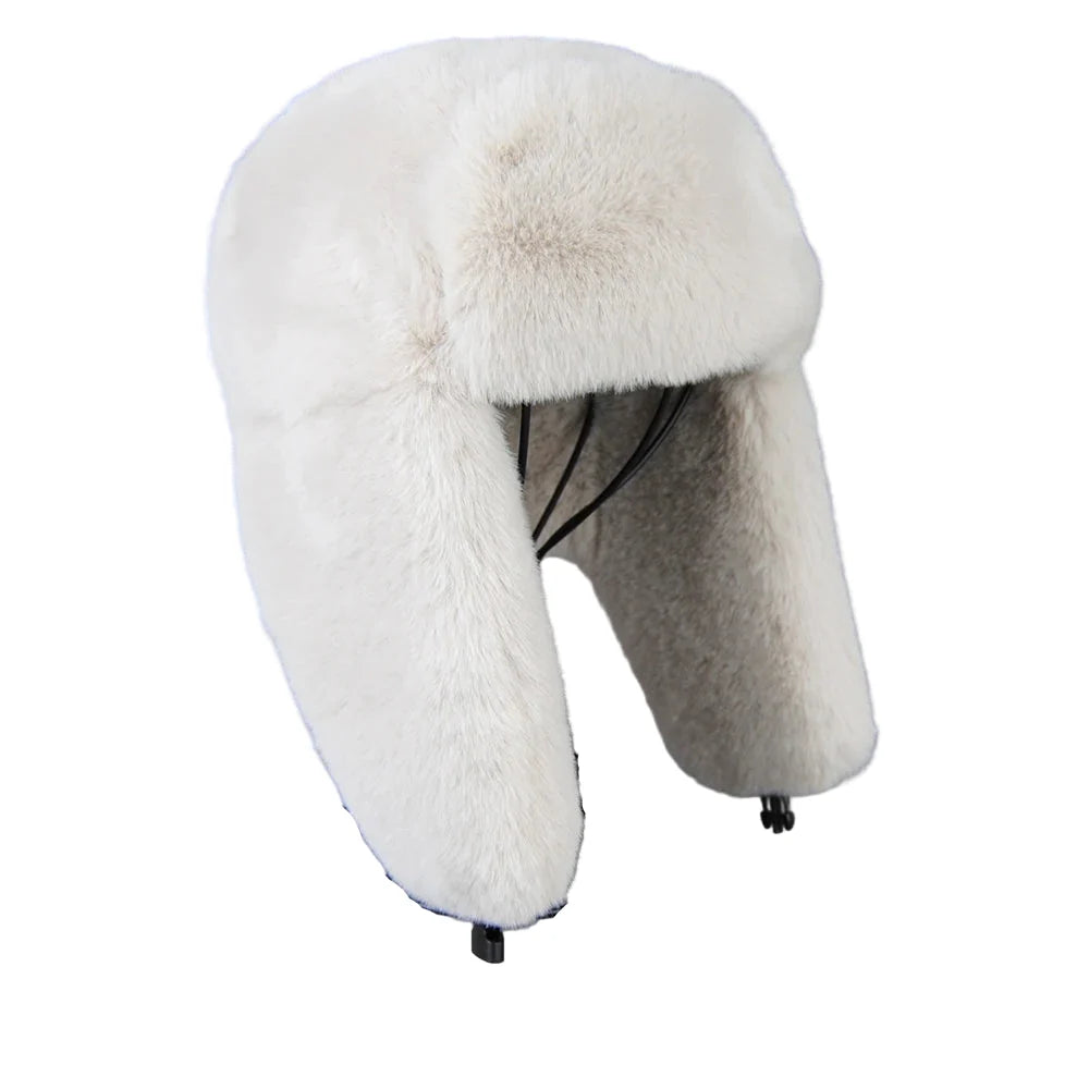 Bulgakov Winter Soft Fluffy Bomber Hat