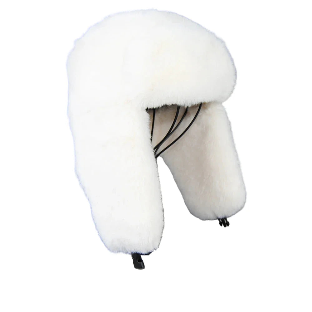 Bulgakov Winter Soft Fluffy Bomber Hat