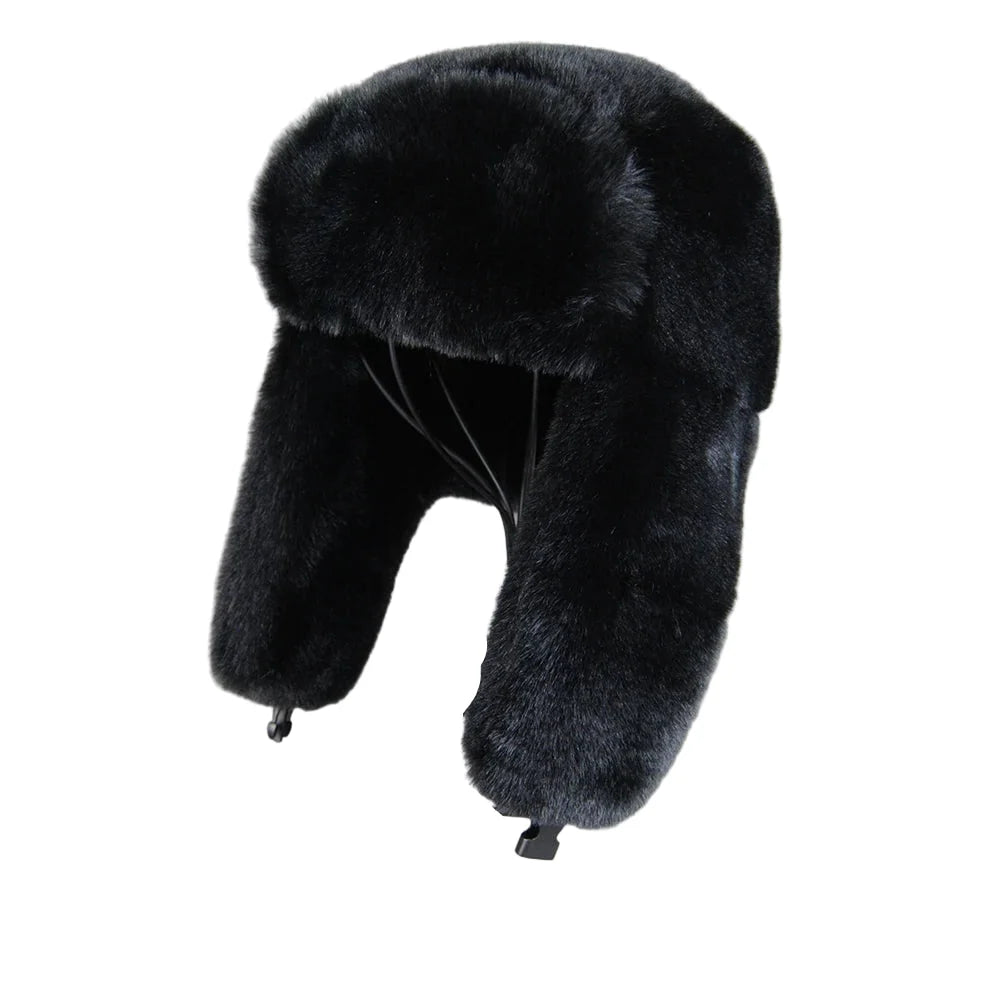 Bulgakov Winter Soft Fluffy Bomber Hat