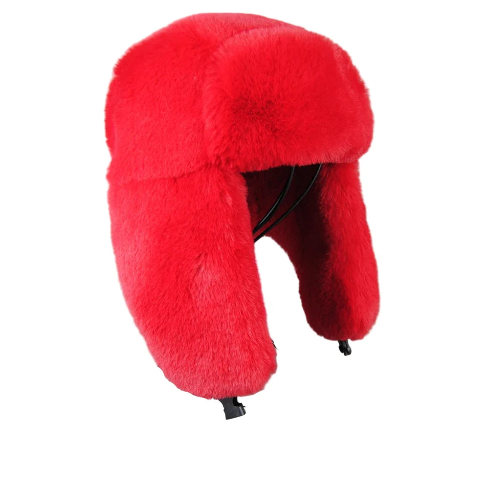 Bulgakov Winter Soft Fluffy Bomber Hat
