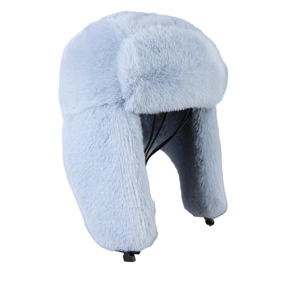 Bulgakov Winter Soft Fluffy Bomber Hat