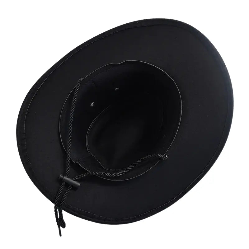 Bull Head Suede Cowboy Hat