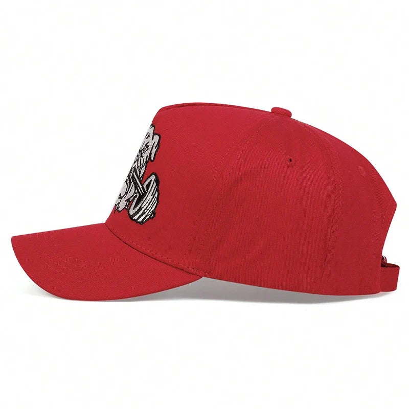 Bulldog Dumbbells Baseball Cap