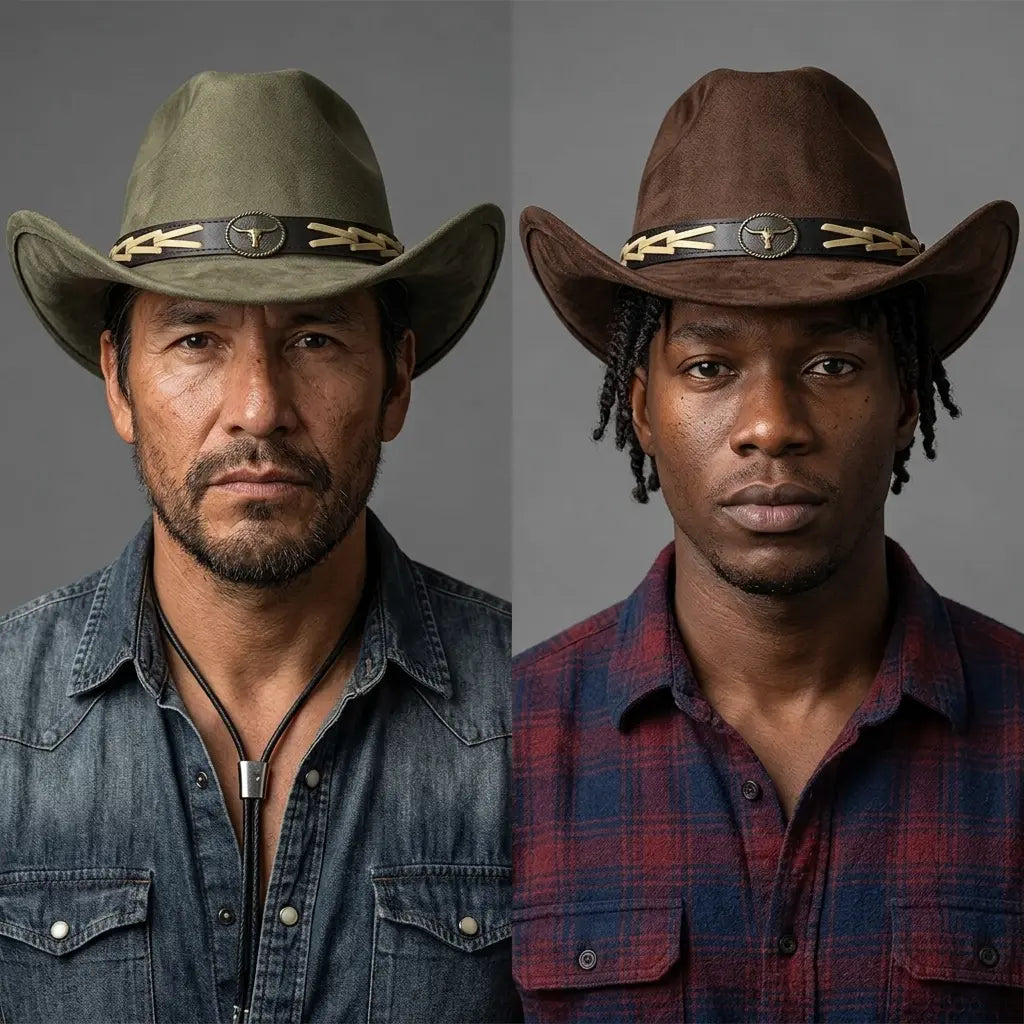 Bullhead Suede Cowboy Hat