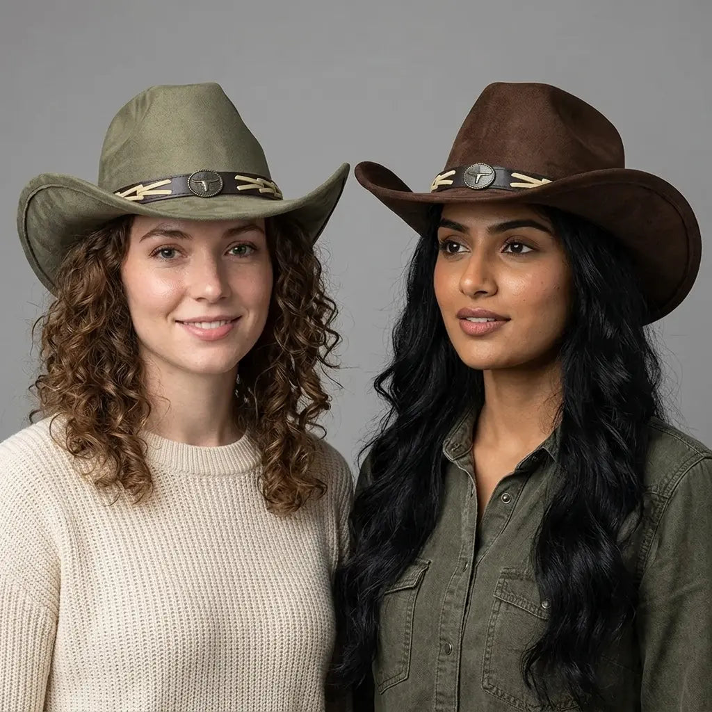 Bullhead Suede Cowboy Hat
