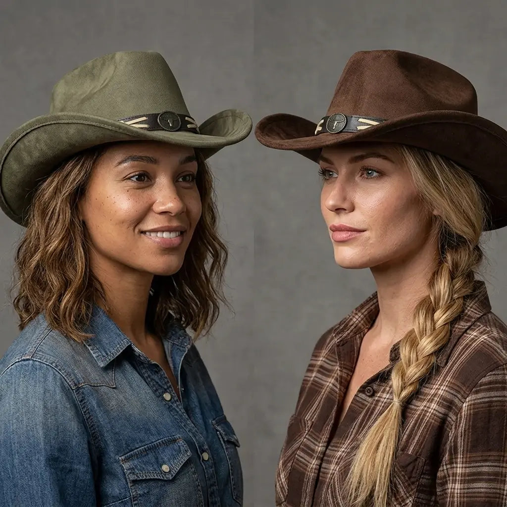 Bullhead Suede Cowboy Hat