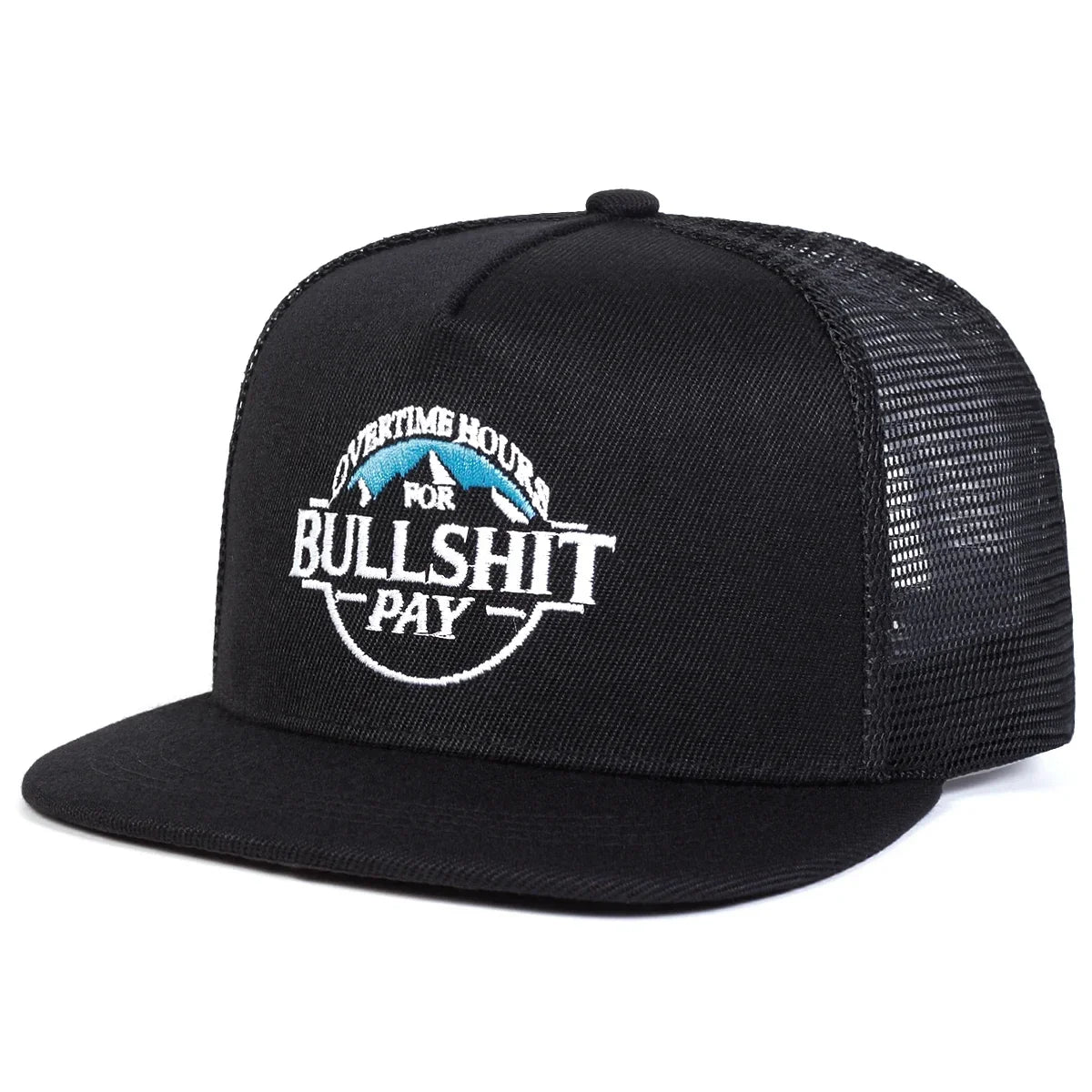 Bullshit Pay Trucker Snapback Cap