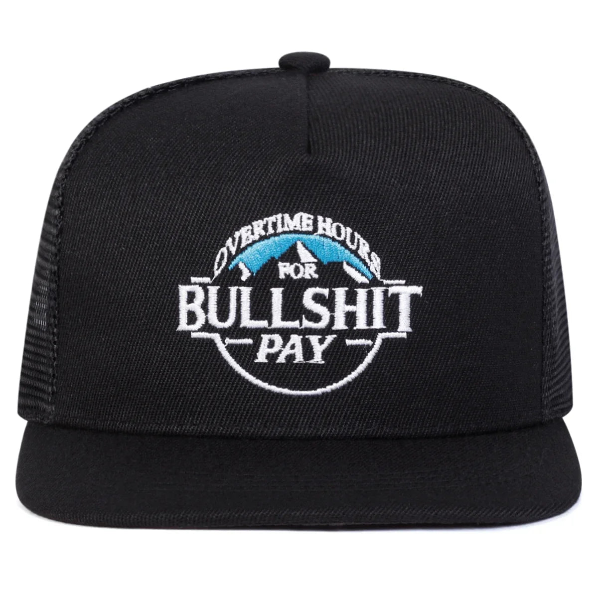 Bullshit Pay Trucker Snapback Cap