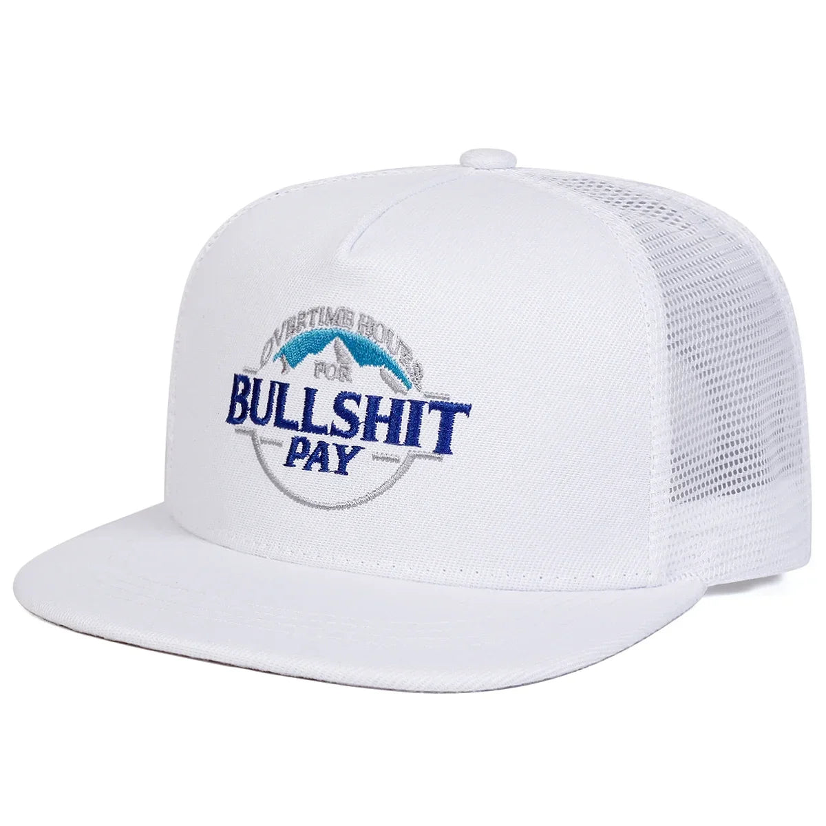 Bullshit Pay Trucker Snapback Cap