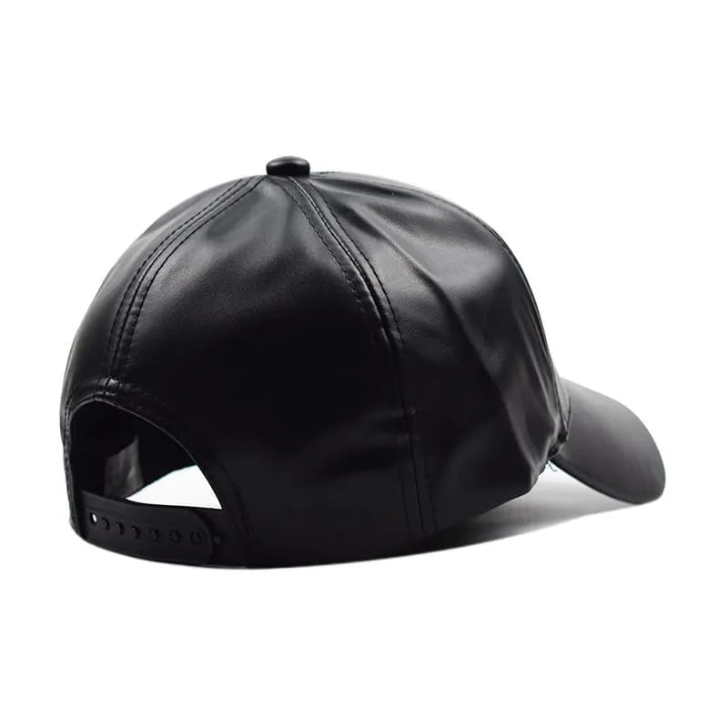 Burbank Leather Baseball Cap