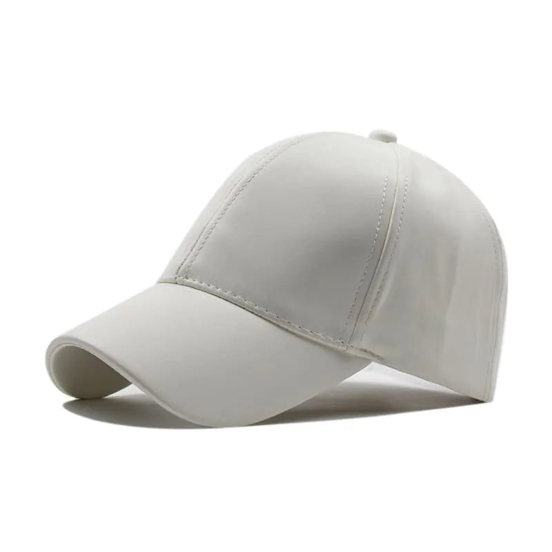 Burbank Leather Baseball Cap