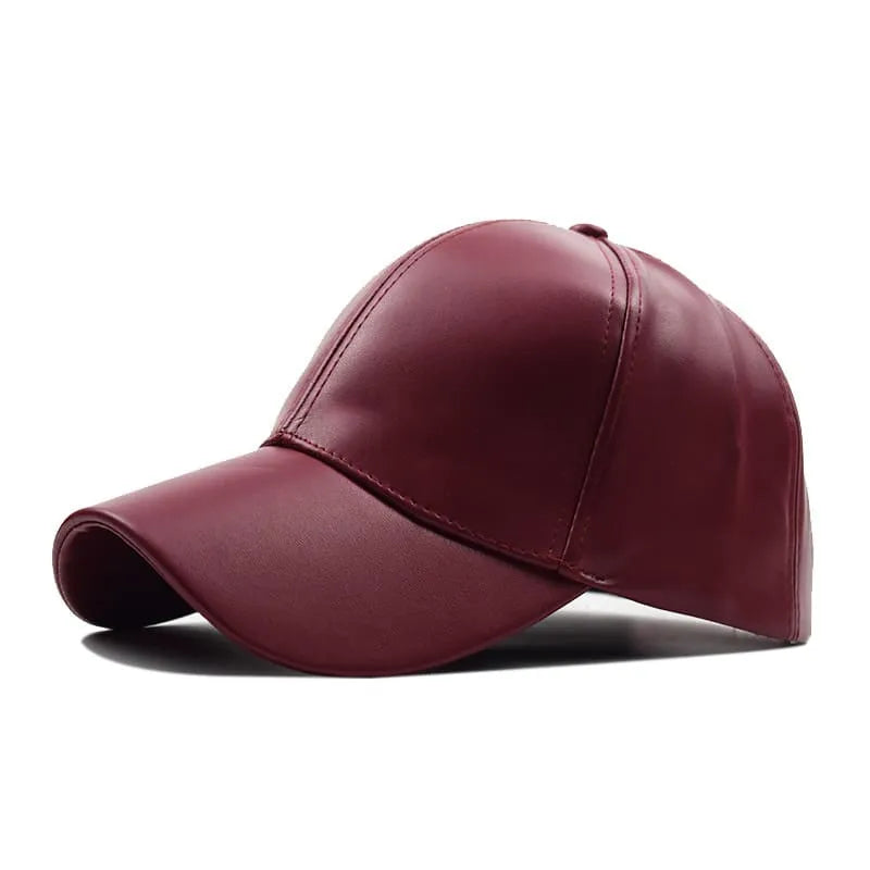 Burbank Leather Baseball Cap