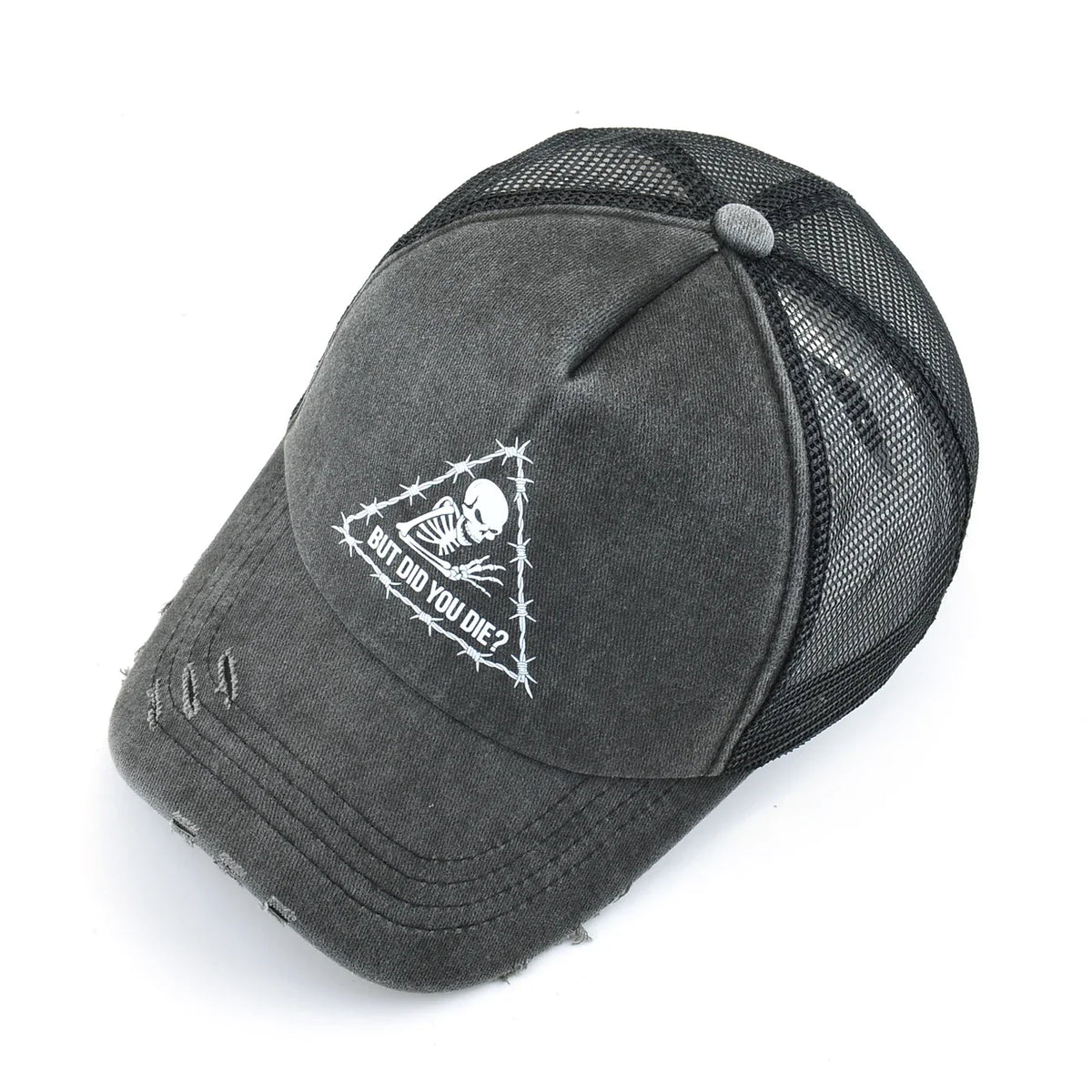 But Did You Die Washed Baseball Cap