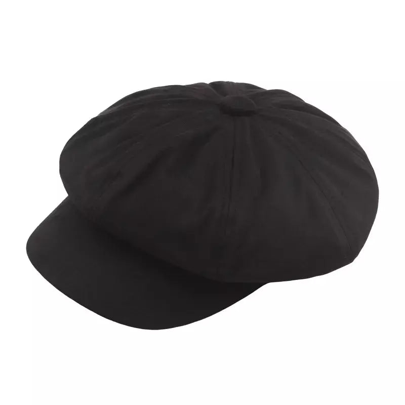Byrne Women Suede Newsboy Cap