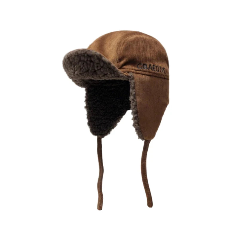 CBA-EOM Winter Corduroy Trapper Bomber Hat