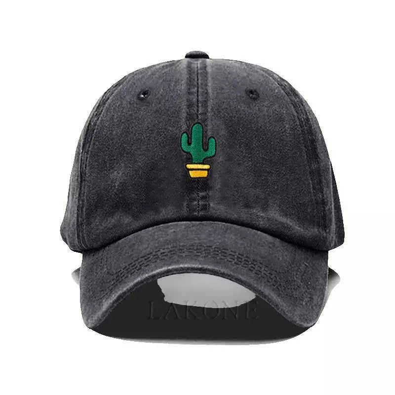 Cactus Washed Cotton Baseball Cap