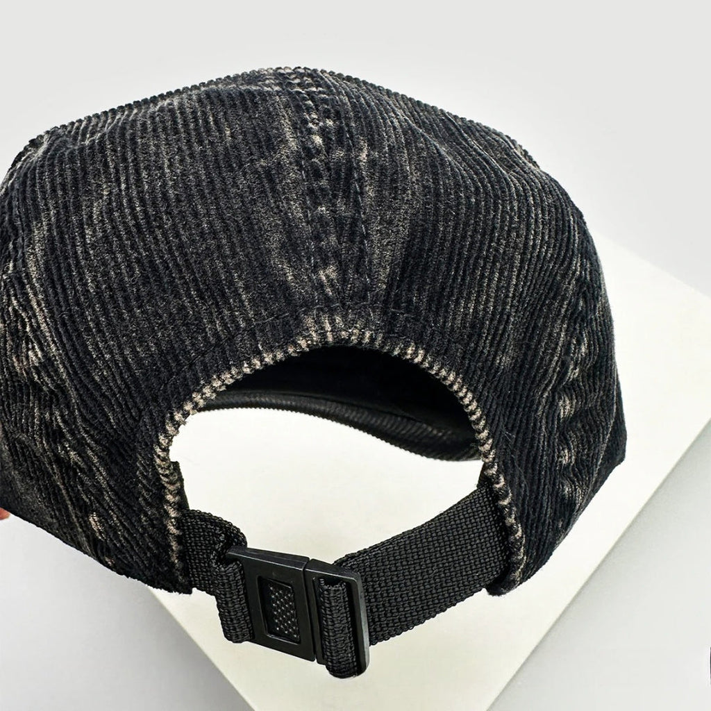 Camden Distressed Corduroy 5-Panels Cap