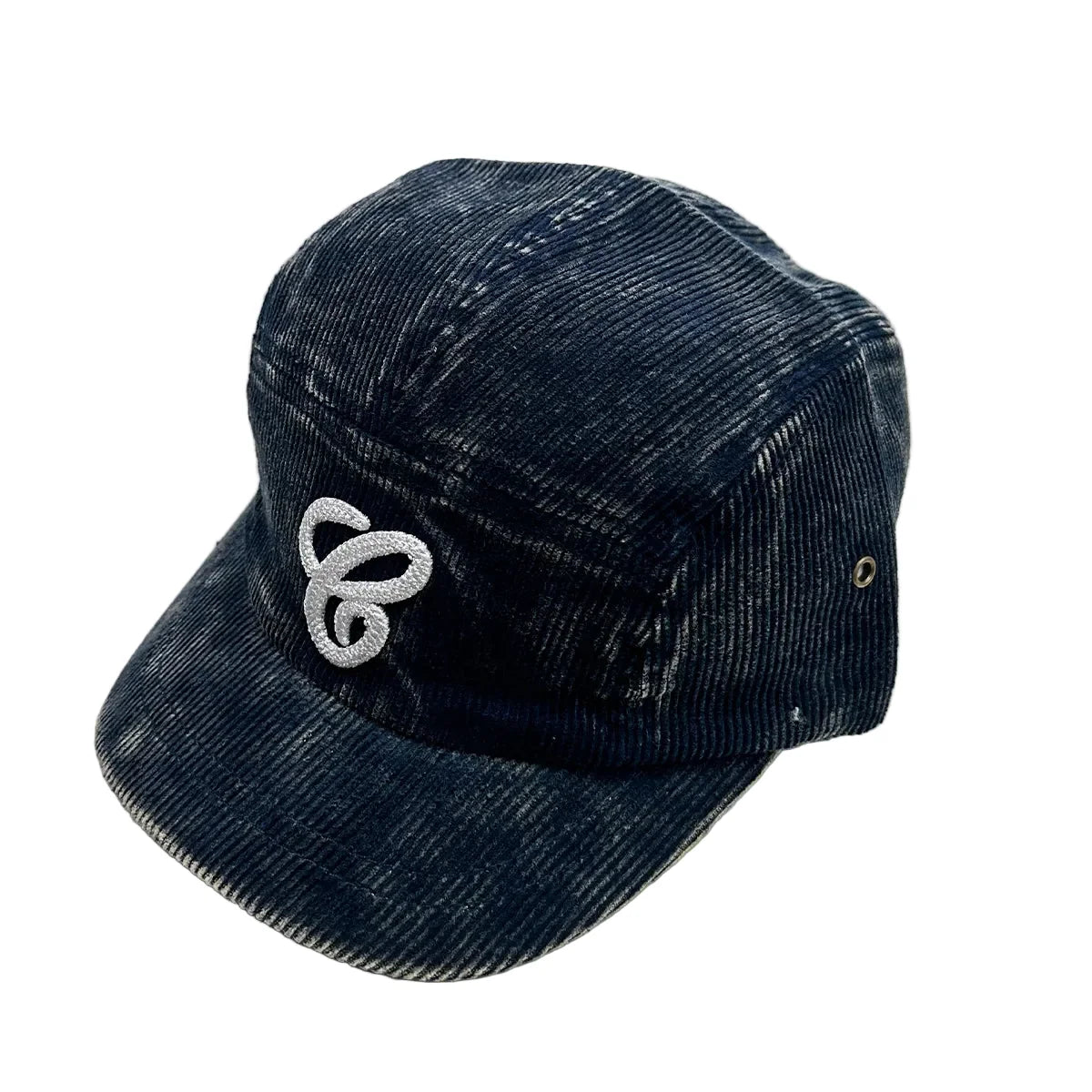 Camden Distressed Corduroy 5-Panels Cap