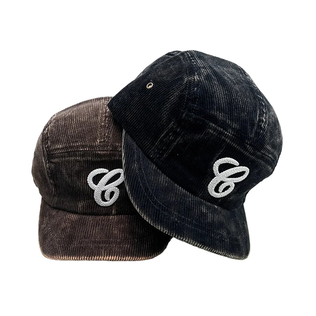 Camden Distressed Corduroy 5-Panels Cap