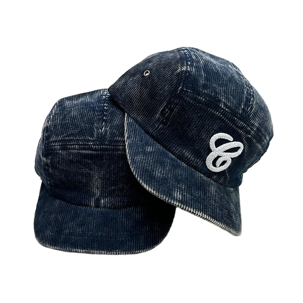 Camden Distressed Corduroy 5-Panels Cap