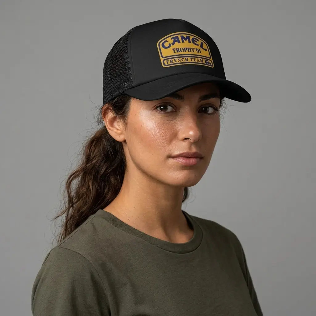 Camel Trophy'91 French Team Adjustable Baseball Cap
