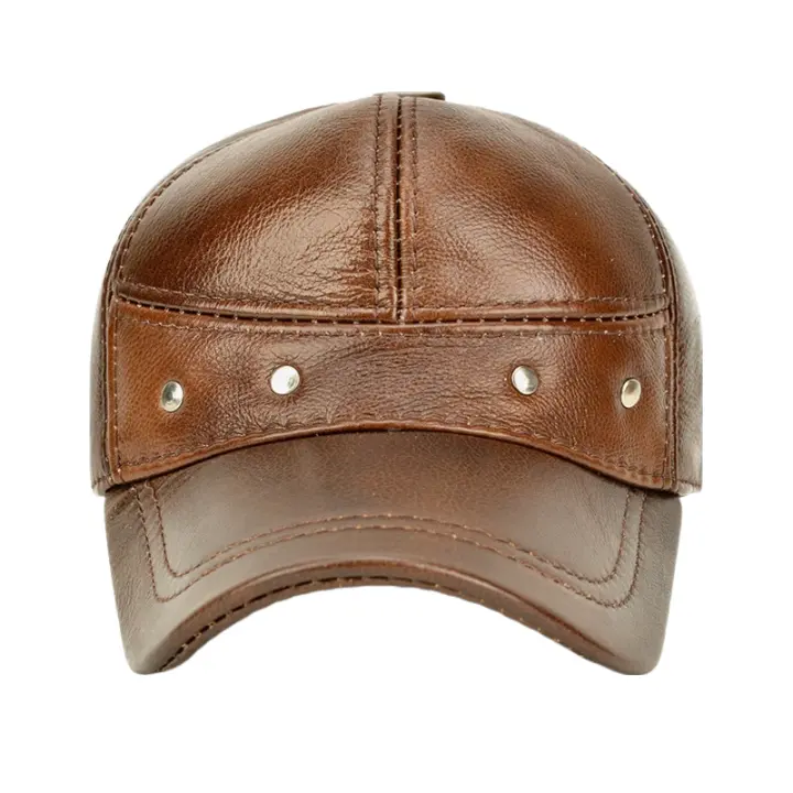 Camelback Genuine Leather Baseball Cap