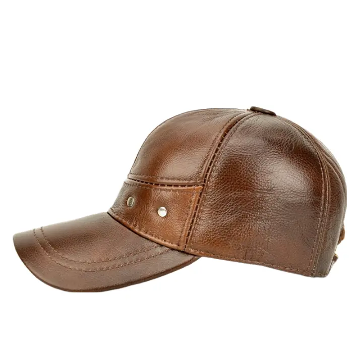 Camelback Genuine Leather Baseball Cap