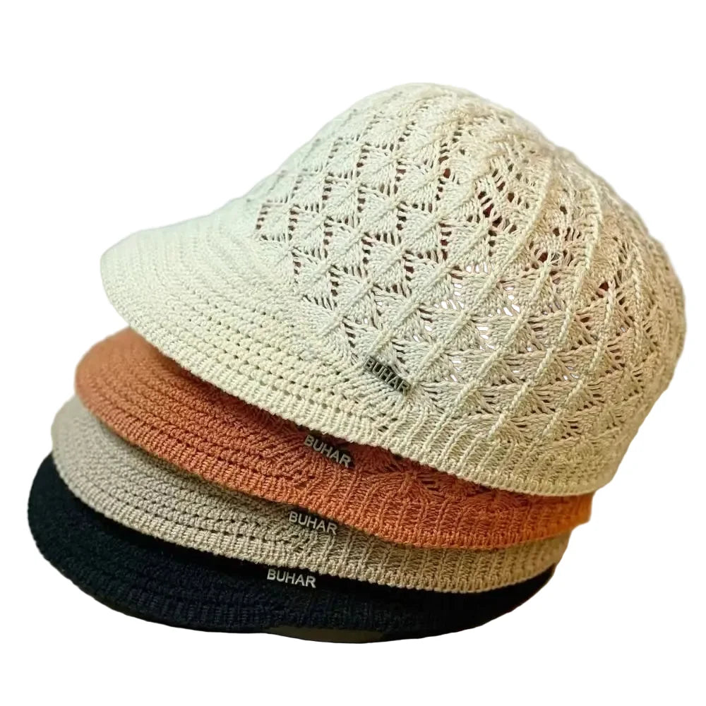 Campania Women Summer Cotton Knitted Cap