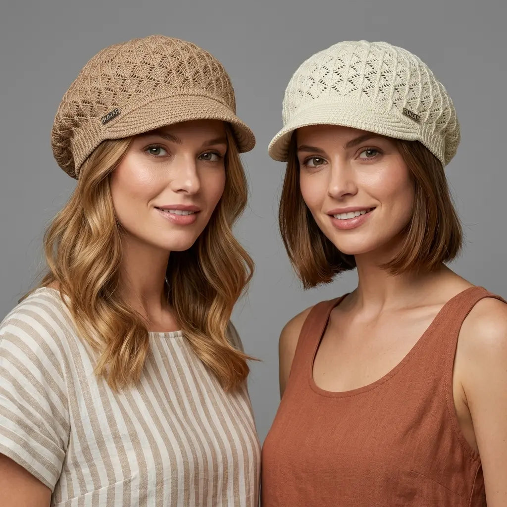Campania Women Summer Cotton Knitted Cap