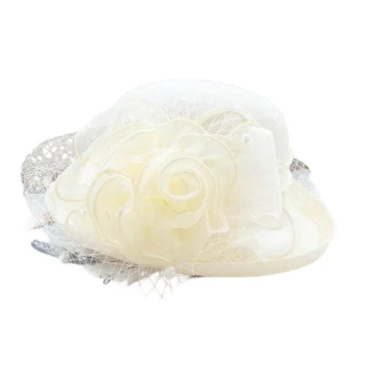 Campbell Derby Linen Fascinator