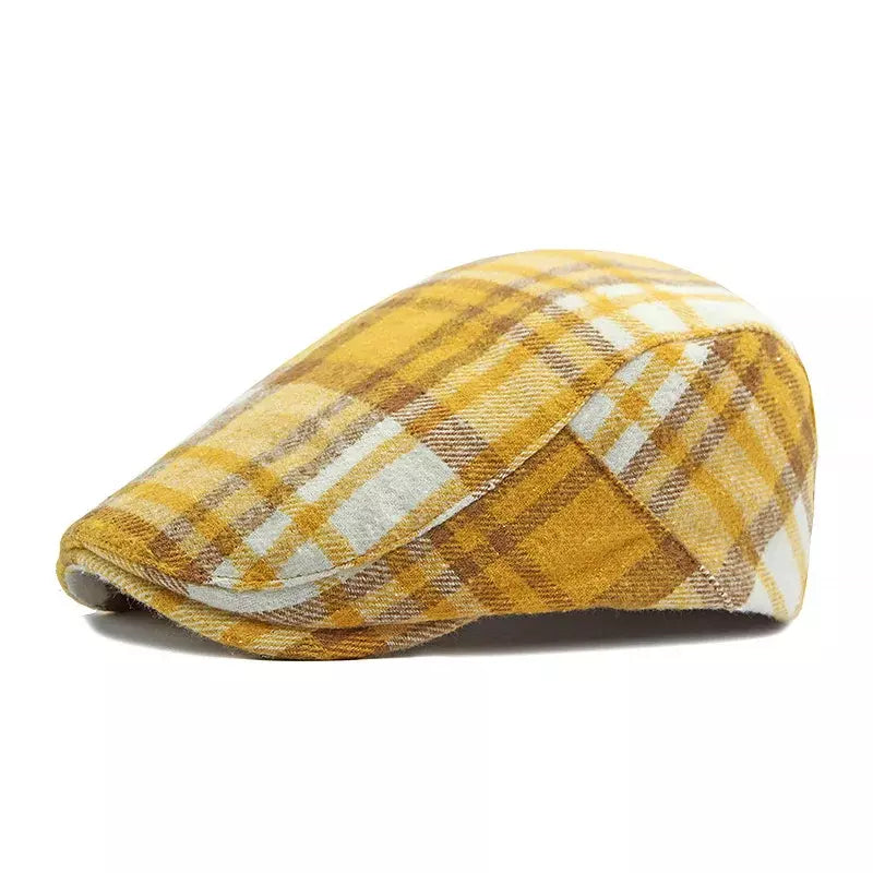 Camus Tartan Flat Cap