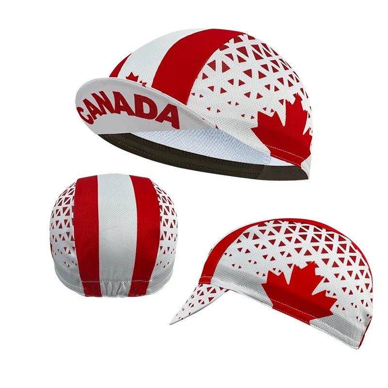 Canada Flag Cycling Cap