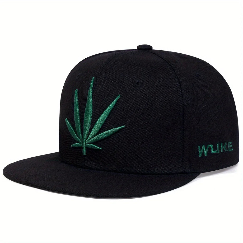 Cannabis Leaf Classic Snapback Cap