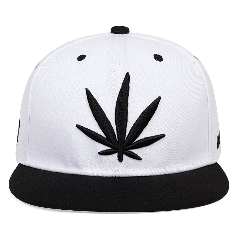 Cannabis Leaf Classic Snapback Cap