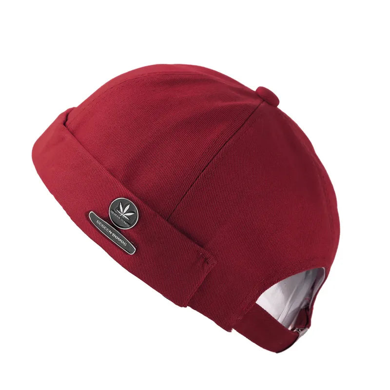 Cannabis Leaf Docker Cap