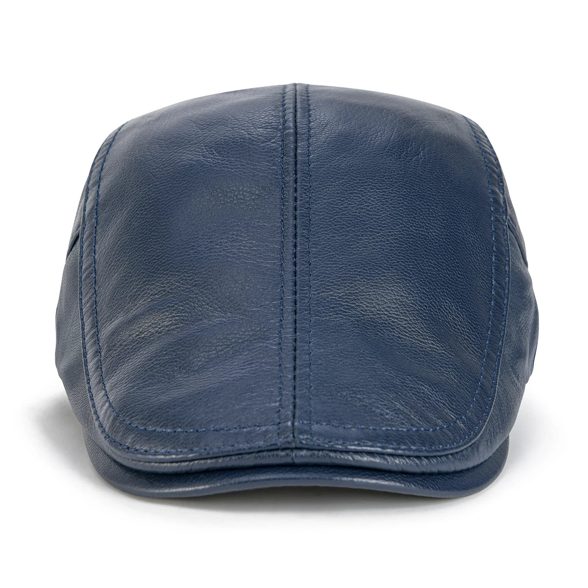 Capote Genuine Leather Flat Cap