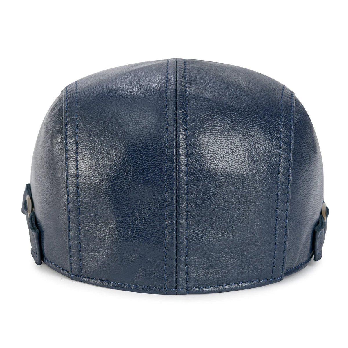 Capote Genuine Leather Flat Cap