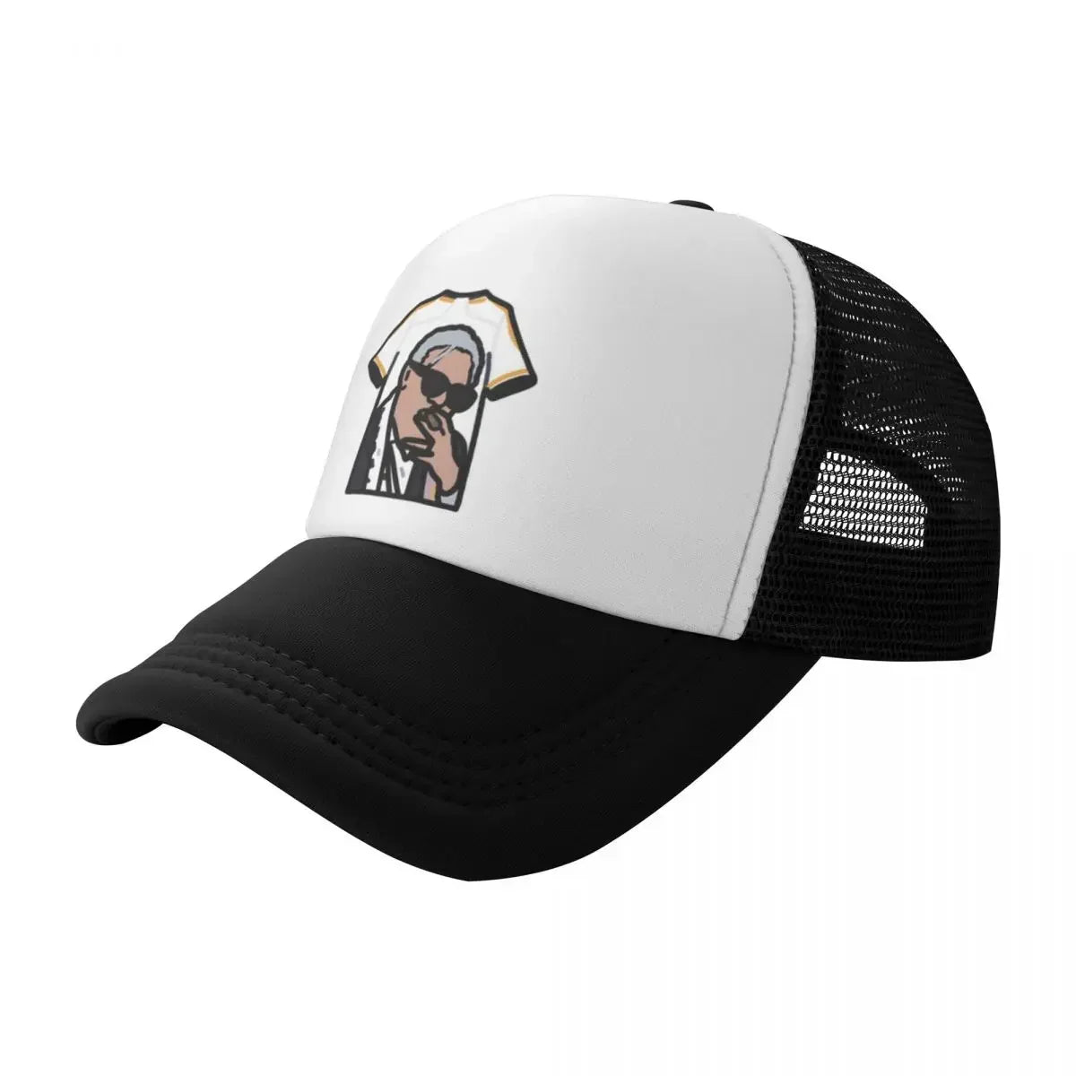 Carlo Ancelotti Smoking Trucker Cap