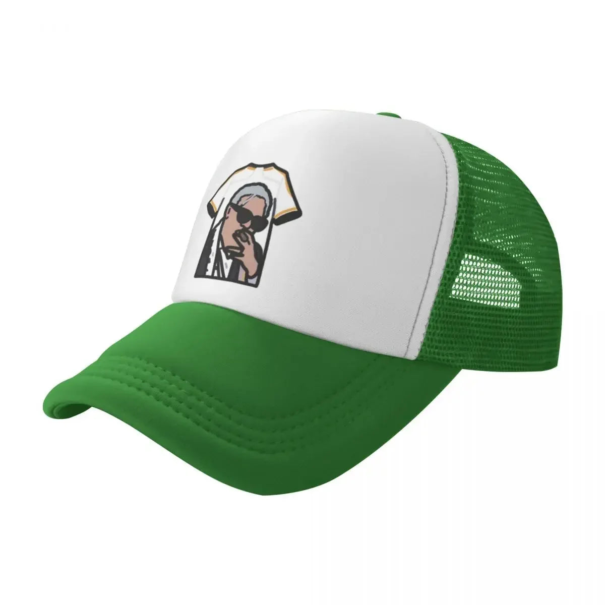 Carlo Ancelotti Smoking Trucker Cap