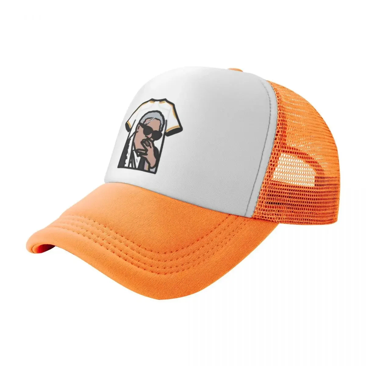 Carlo Ancelotti Smoking Trucker Cap