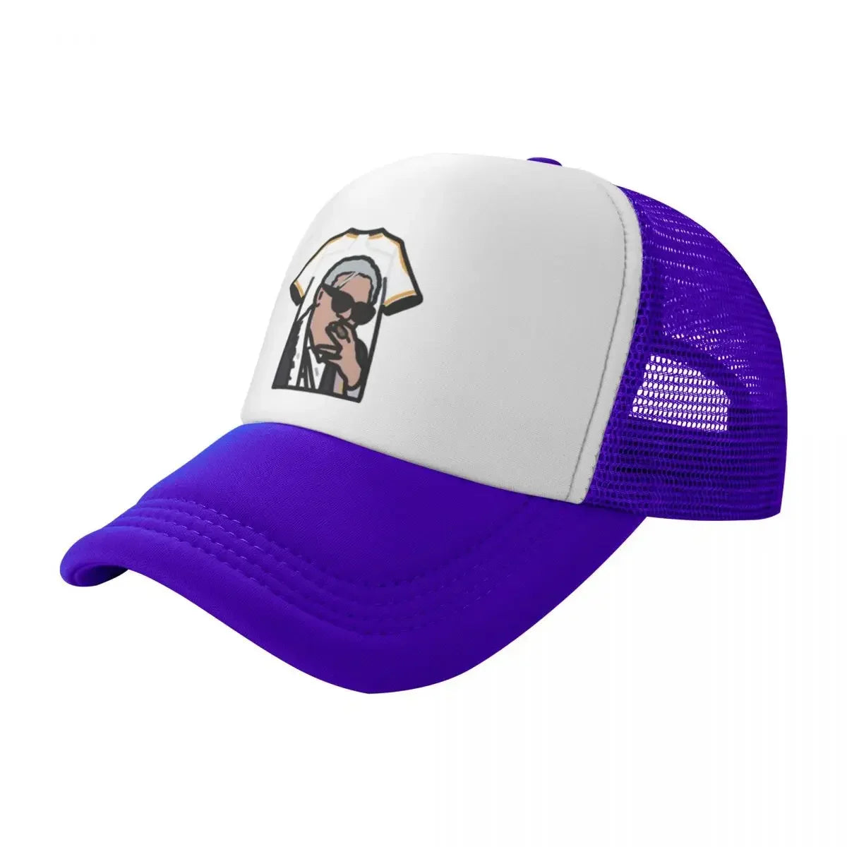 Carlo Ancelotti Smoking Trucker Cap