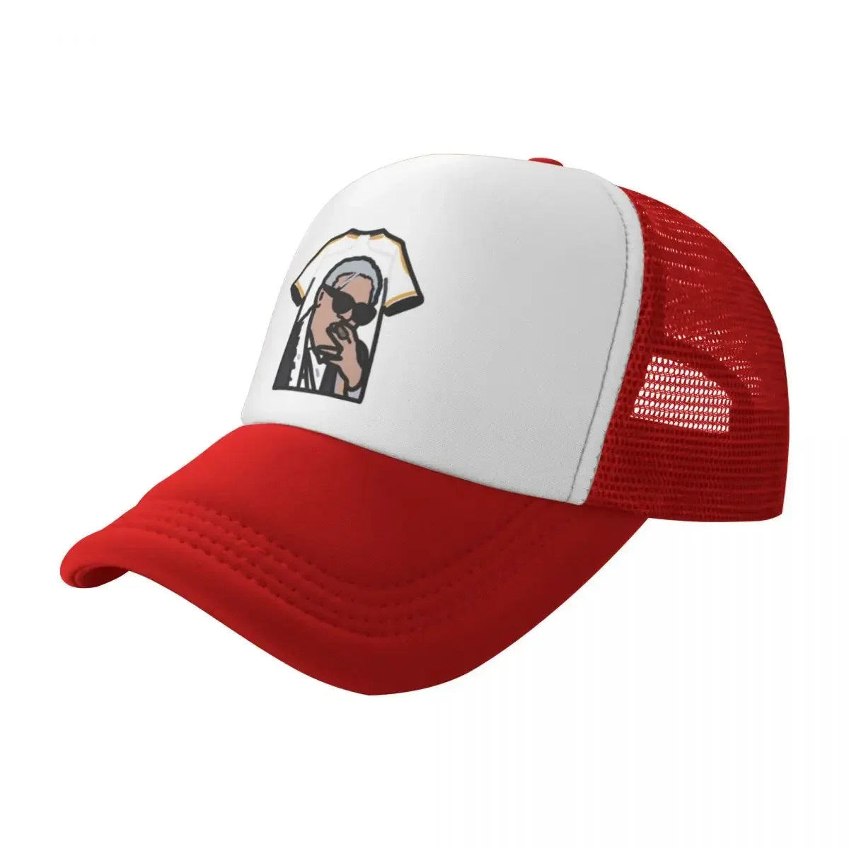 Carlo Ancelotti Smoking Trucker Cap