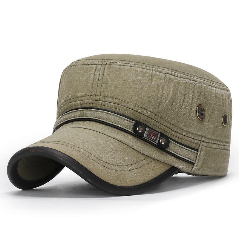 Carson Washed Cotton Army Cap
