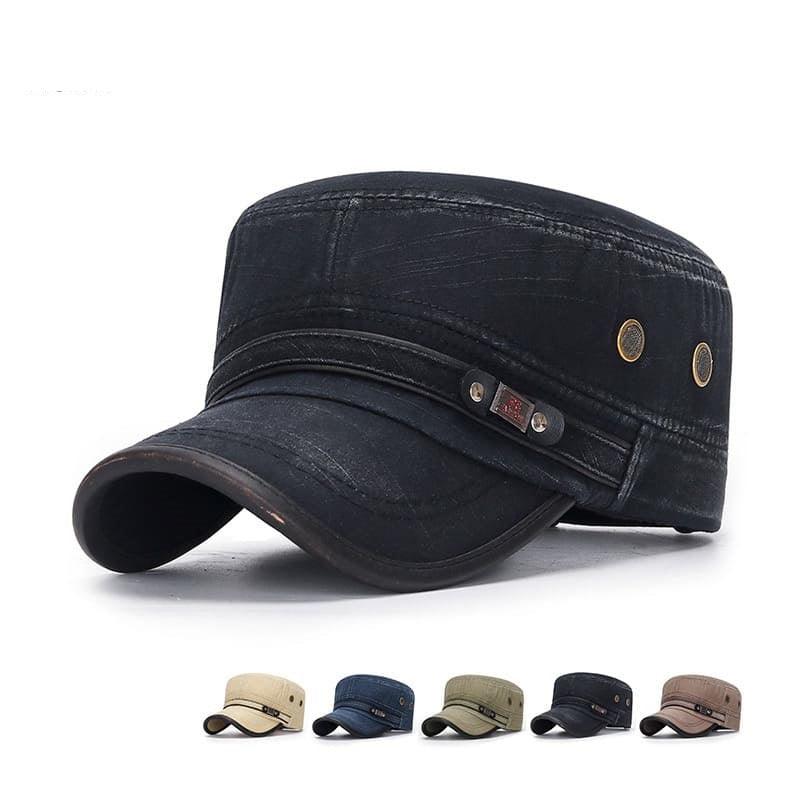 Carson Washed Cotton Army Cap