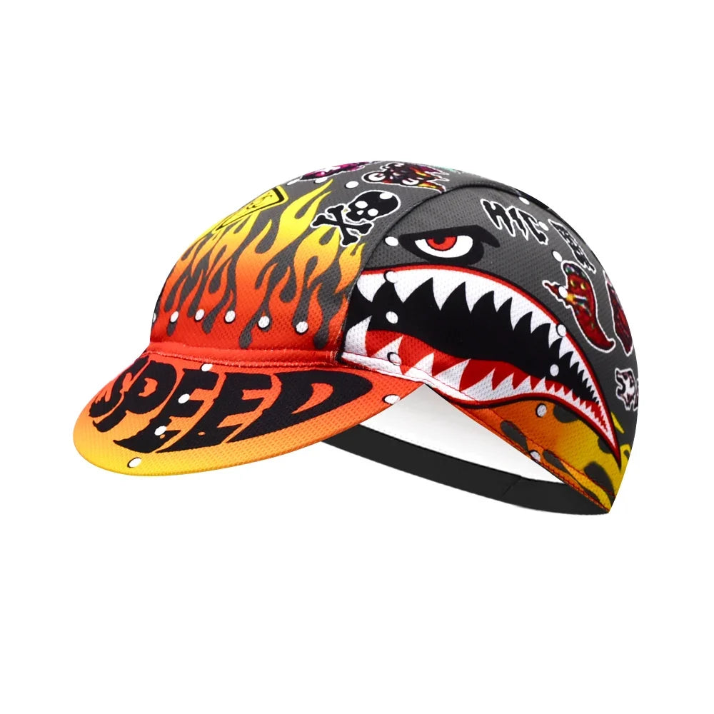 Cartoon Monsters Cylcling Cap
