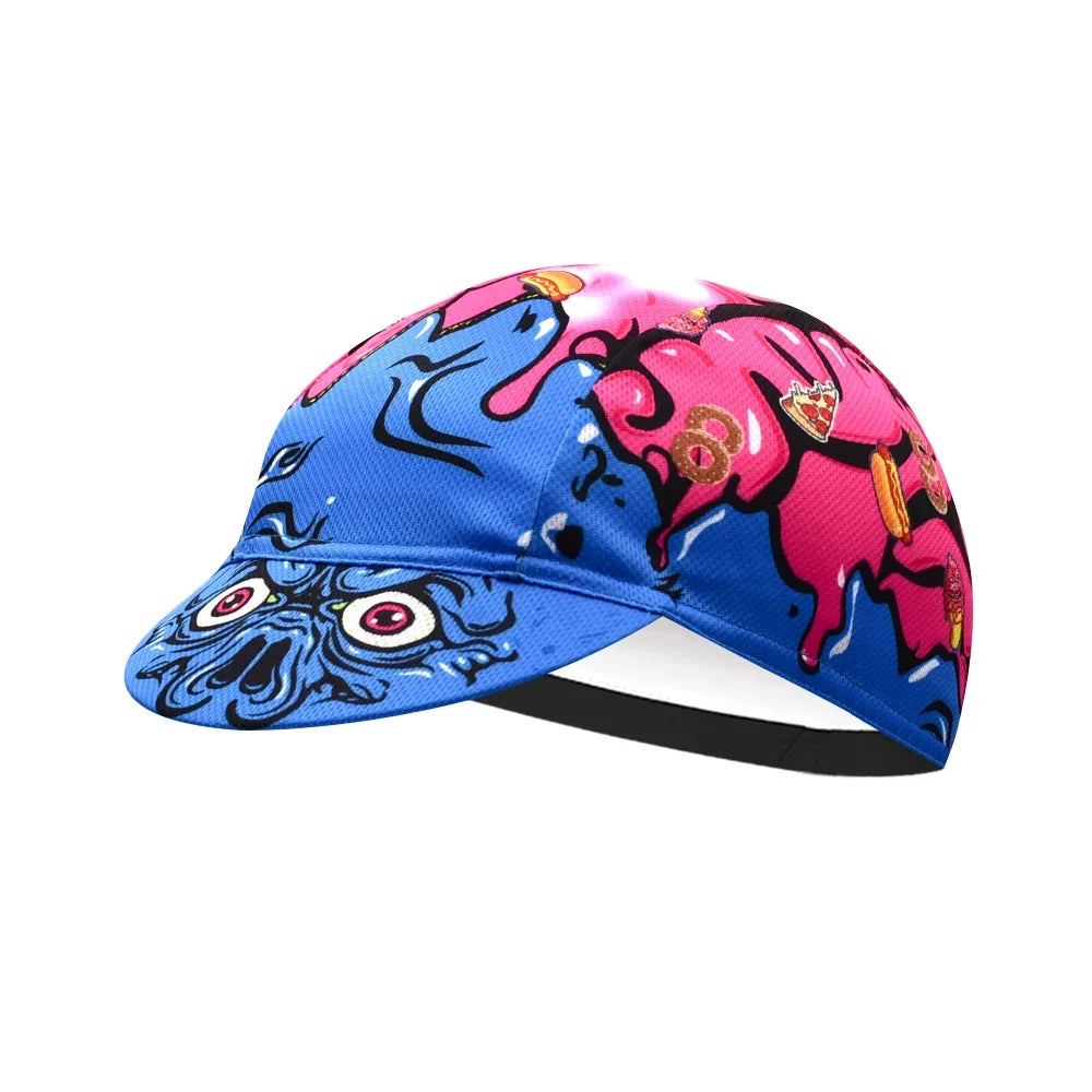 Cartoon Monsters Cylcling Cap