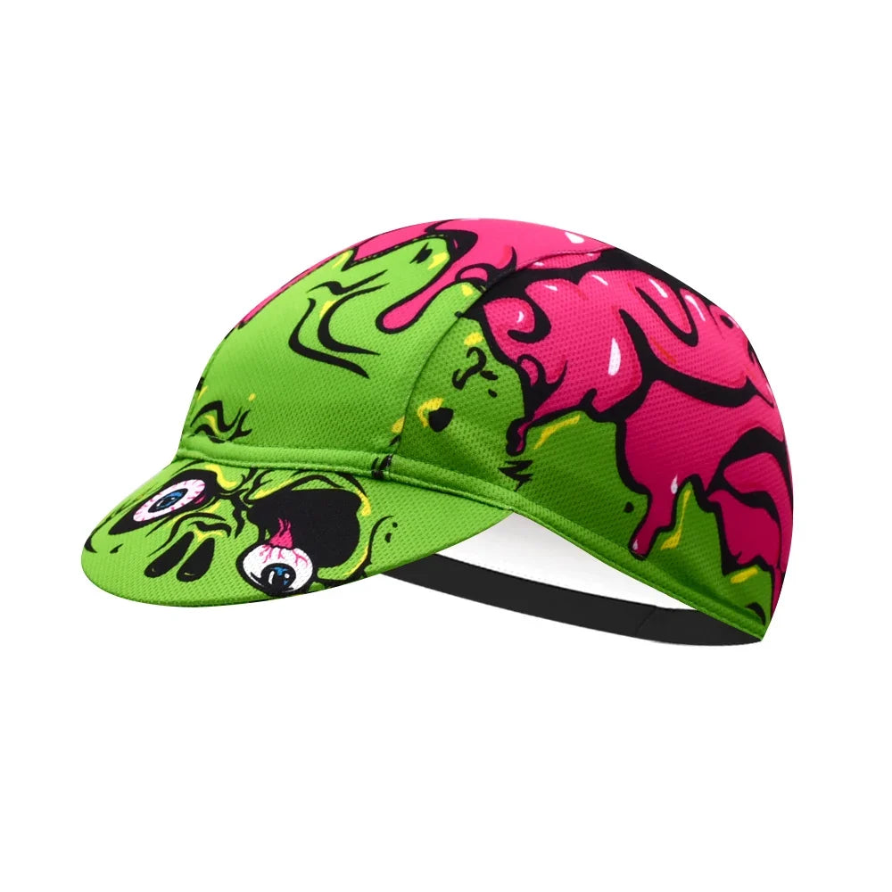 Cartoon Monsters Cylcling Cap