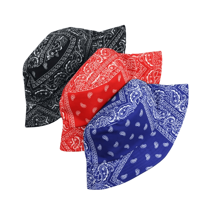 Cashew Flower Vintage Bucket Hat